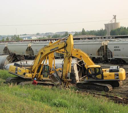 Excavating Grande Prairie